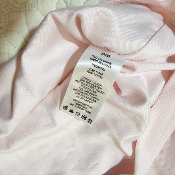 NWT Dynamite 100098779 bare cami mesh pink S - Picture 5 of 5